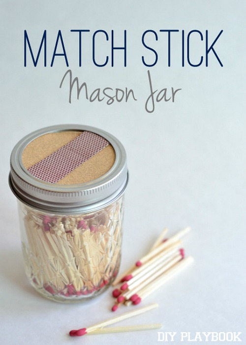 15 Clever Mason Jar Organization Ideas - Mason jars make great organization tools! If you need to organize your home, check out these 15 clever Mason jar organization ideas! | #ACultivatedNest