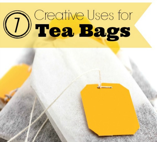 7 Creative Uses For Tea Bags - A Cultivated Nest