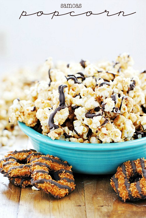 Samoas Popcorn