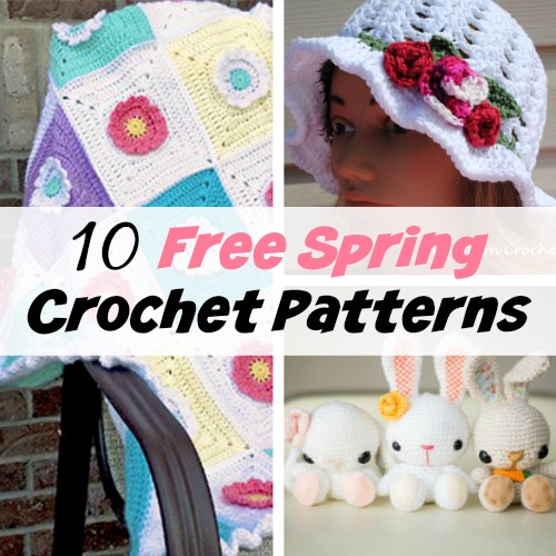 24+ Popular Spring and Summer Crochet Patterns -- All Free Patterns!