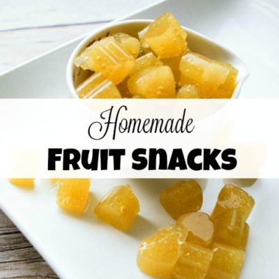 Homemade Fruit Snacks