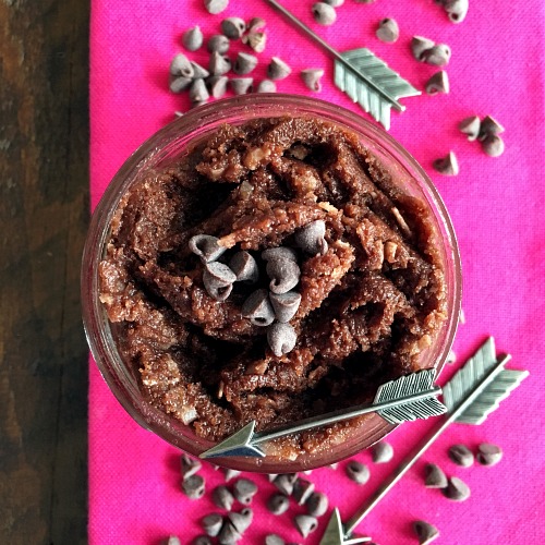 Chocolate coconut sugar scrub