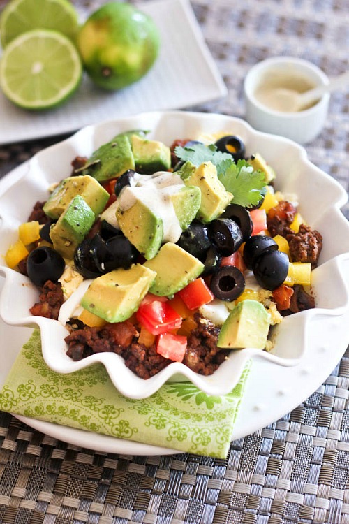 Taco Wannabee Mexican Breakfast Bowl