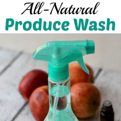 All-Natural Produce Wash