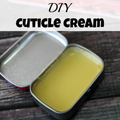 DIY Cuticle Cream