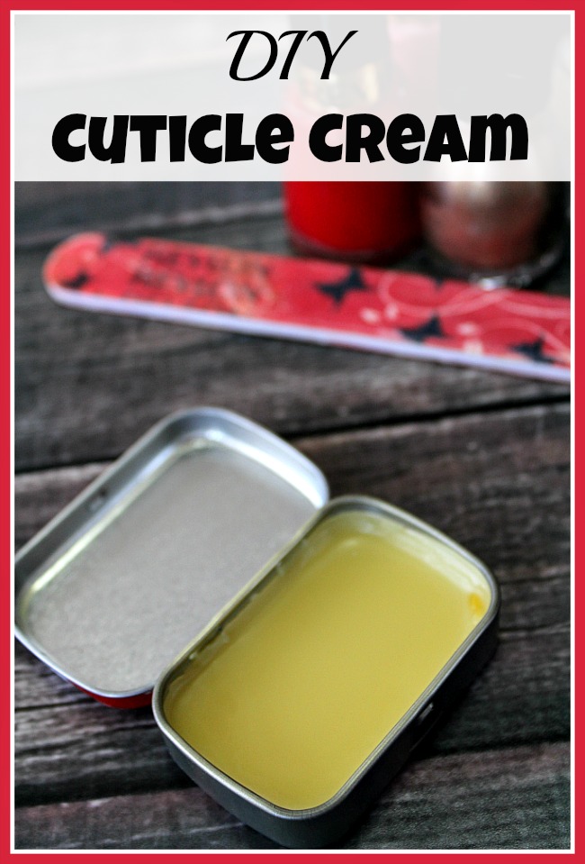 If you want to maintain your cuticles or improve them, you've got to make this all-natural DIY cuticle cream! It also makes a great gift!