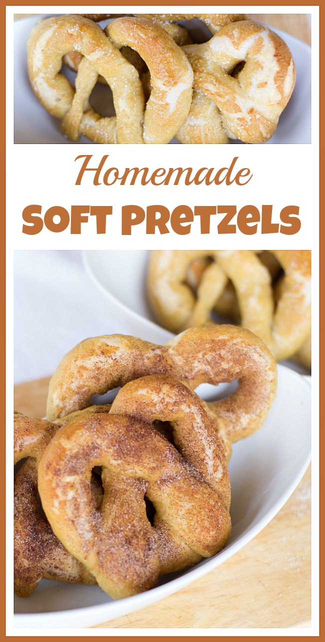 Homemade Soft Pretzels