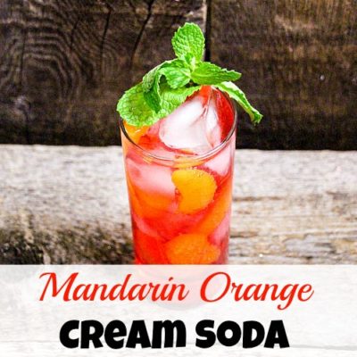 Mandarin Orange Cream Soda
