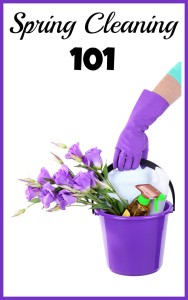 This spring cleaning 101 guide includes spring cleaning tips and tricks and free spring cleaning checklists that will make your cleaning fast and easy!