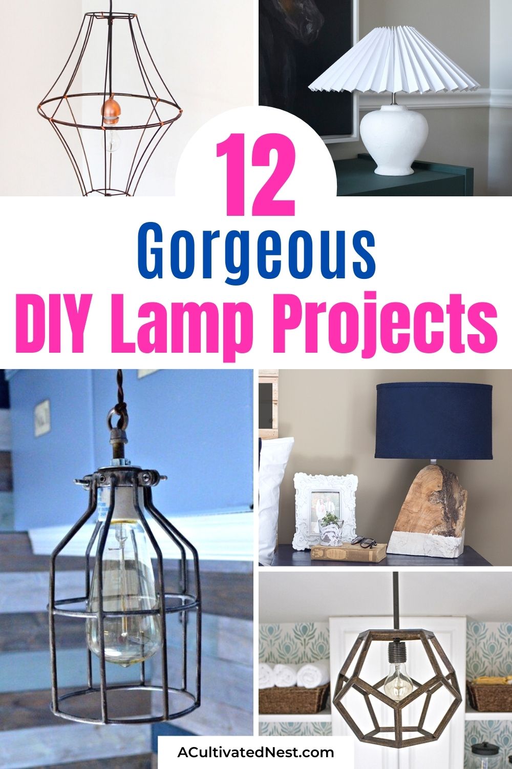 22 DIY Lampshade Ideas for Creative Updates in Less Than an Hour