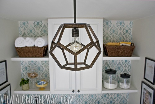12 Creative Lamp DIY Projects- Making your own lamp is easy, inexpensive, and a great way to update your décor! Take a look at these 12 DIY lamp projects for inspiration! | #diy #diyProject #diyLamp #diyDecor #ACultivatedNest