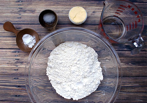 Homemade flour tortilla recipe