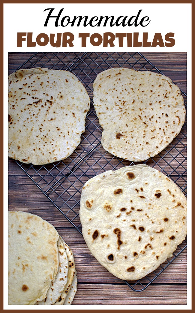 If you often make meals with tortillas, you have to make these homemade flour tortillas! They're tastier (and less expensive) than store-bought ones!