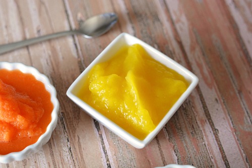 Save money by making your own baby food- acorn squash