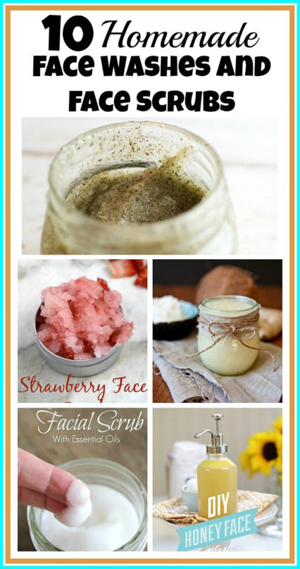 14 Homemade Face Wash and Face Scrub Recipes