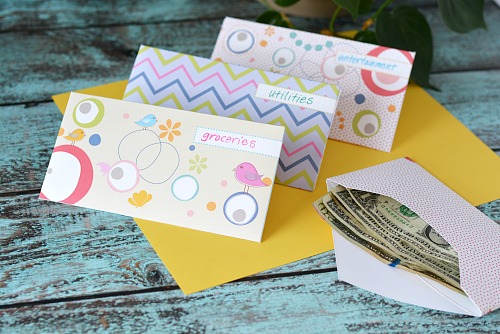 Envelope budgeting system free printable envelopes