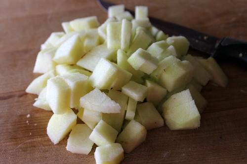 Homemade apple fritters