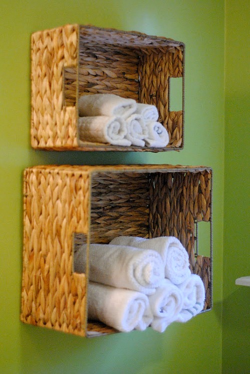 6 Space-Saving DIY Bathroom Storage Ideas