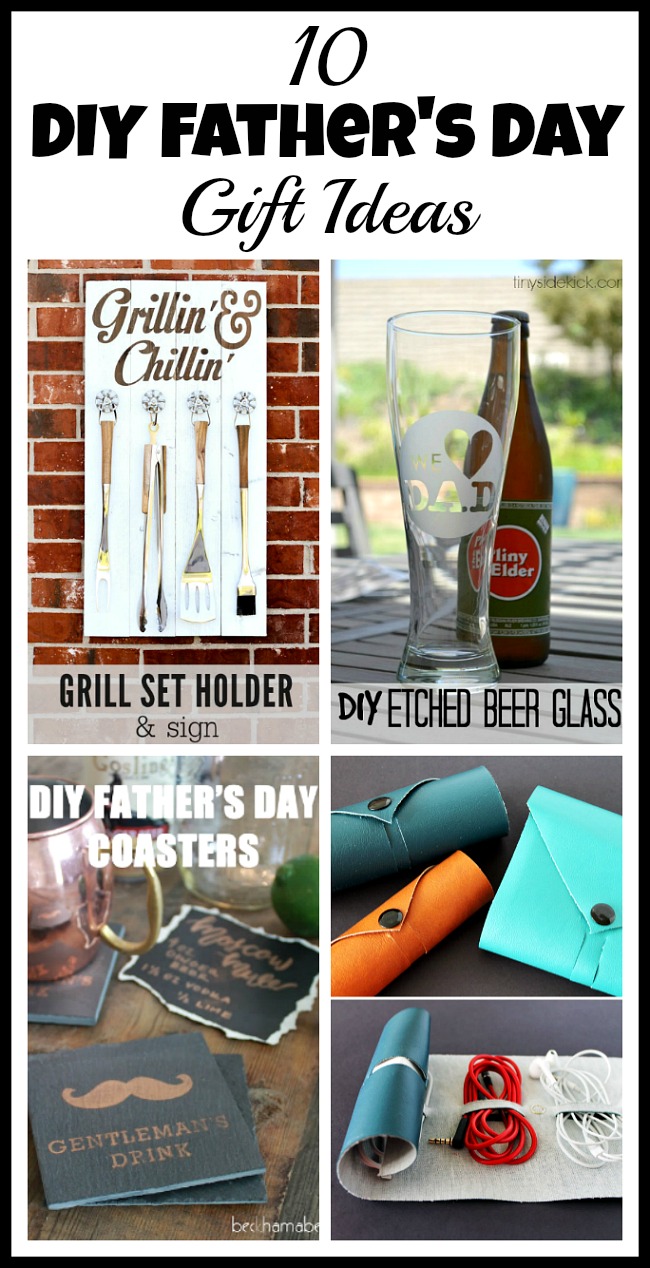 If you're trying to think of ideas for a DIY Father's Day gift, then you've got to take a look at this list! You'll find the perfect gift for any dad!