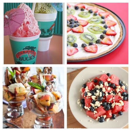 28 Yummy Delightful Fruit Recipes -Make the most of all the wonderful fresh fruit available during the summer by making some of these healthy and yummy fruit recipes! #ACultivatedNest