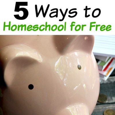5 Ways to Homeschool for Free
