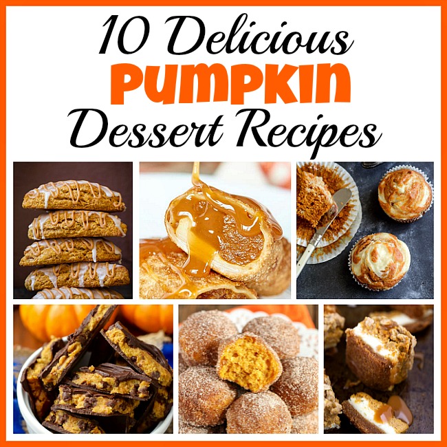 10 Delicious Pumpkin Dessert Recipes