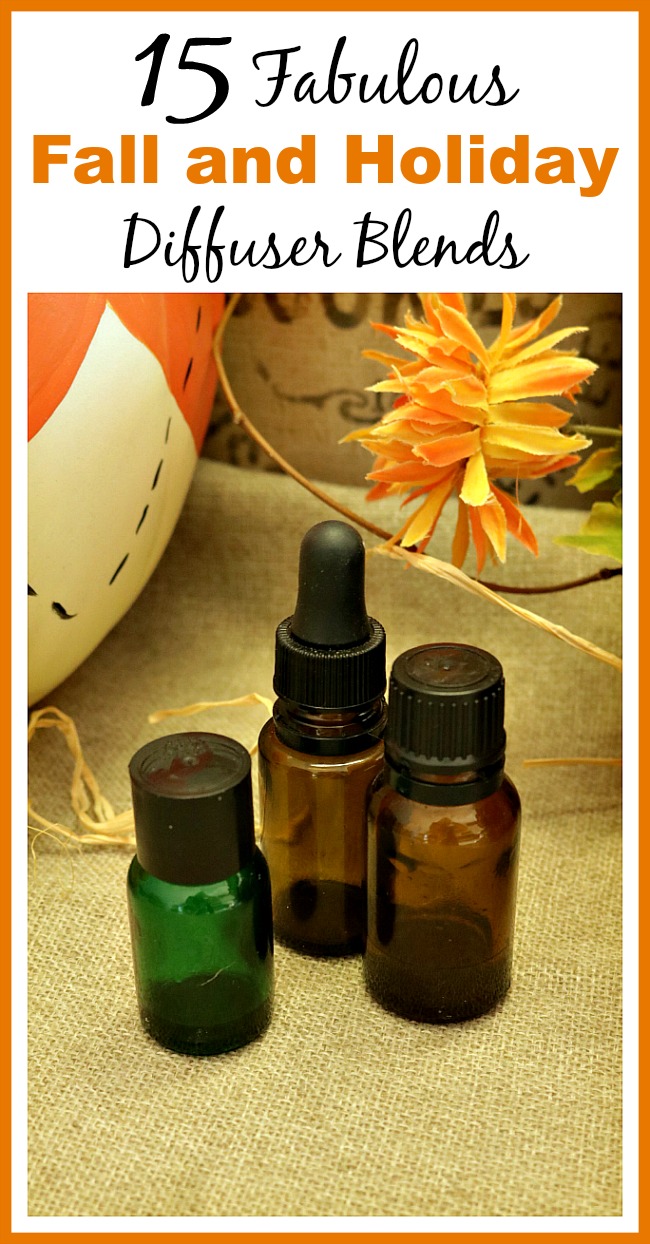 15 Fall & Holiday Diffuser Blends - Make your home smell delicious with the Best Fall & Holiday Diffuser Blends. Spicy warm smells, essential oils, fall scents, Christmas Diffuser Blends, Autumn scents, #EssentialOils #Fall