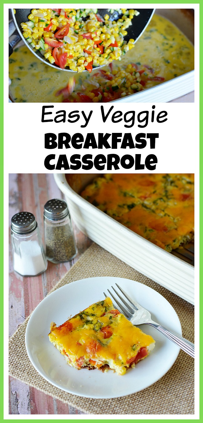 Easy Veggie Breakfast Casserole