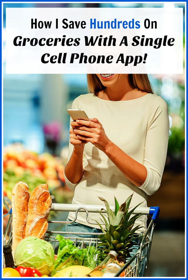 How I Save Hundreds On Groceries With A Single Cell Phone App