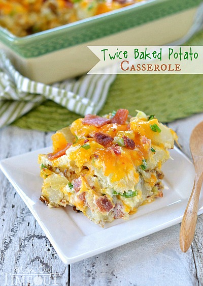 10 Old Fashioned Frugal Recipes from Grandma- Twice Baked Potato Casserole. If you want to save money, then you should try to reduce your grocery budget. To do this easily, start eating some of these old fashioned frugal recipes!