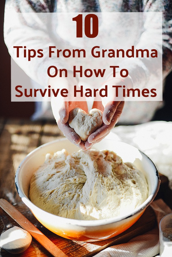10 Old Fashioned Survival Tips From Grandma - Whether money is really tight for your family right now, or you just want to save more for the future, you'll find these 10 Old Fashioned Survival Tips from Grandma to be very helpful! | frugal living, money saving tips, getting through tough financial times, money tips #frugal #savingmoney #personalfinance #ACultivatedNest