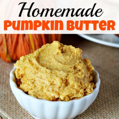 Homemade Pumpkin Butter