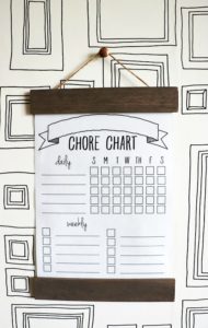 15 Free Printable Chore Charts for Kids- A Cultivated Nest