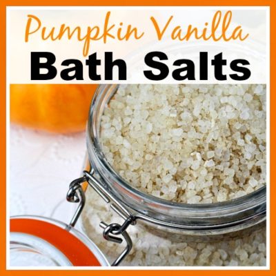 Pumpkin Vanilla Bath Salts