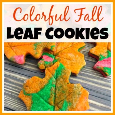 How to Make Colorful Fall Leaf Cookies
