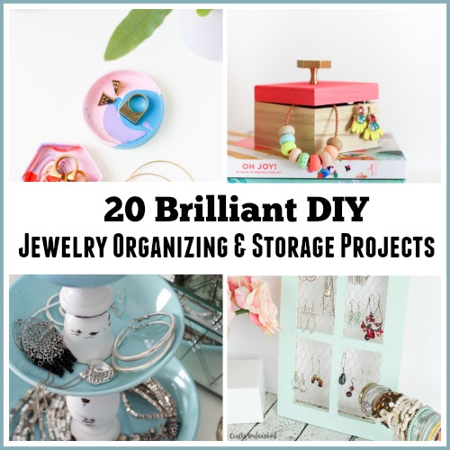 25 Brilliant DIY Jewelry Organizing and Storage Projects - DIY & Crafts