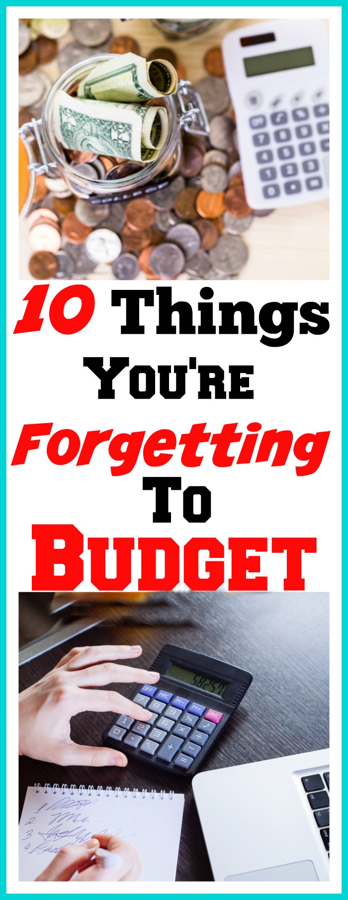 10 Things You're Forgetting to Budget For