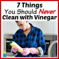 7 Things You Should Never Clean with Vinegar