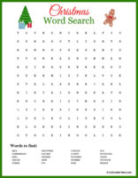 Free Printable Christmas Word Searches for Kids (and Adults!)