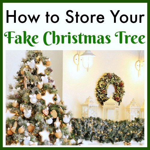 How to Store Your Fake Christmas Tree to Keep It in Great Condition