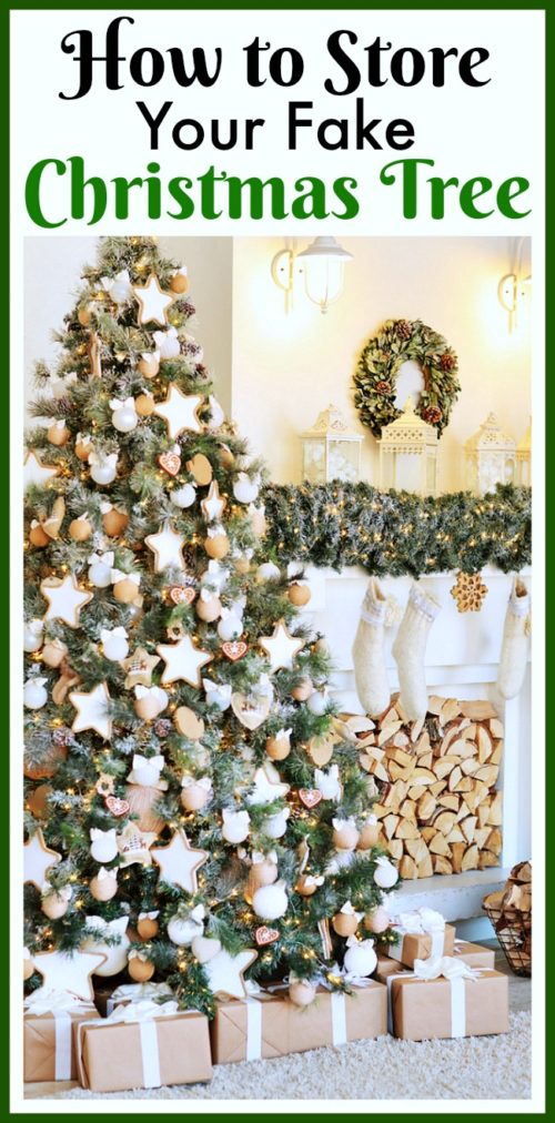 How To Store Your Fake Christmas Tree To Keep It In Great Condition   How To Store Your Fake Christmas Tree 500x1012 