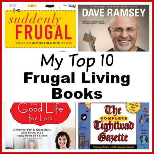 Top 10 Frugal Living Books- If you want to control your finances, you need to read the right books! Here are the top ten books everyone who wants to be frugal should read! | ways to save money, frugal living book, personal finance books, money books, #frugalLiving #moneySavingTips #ACultivatedNest