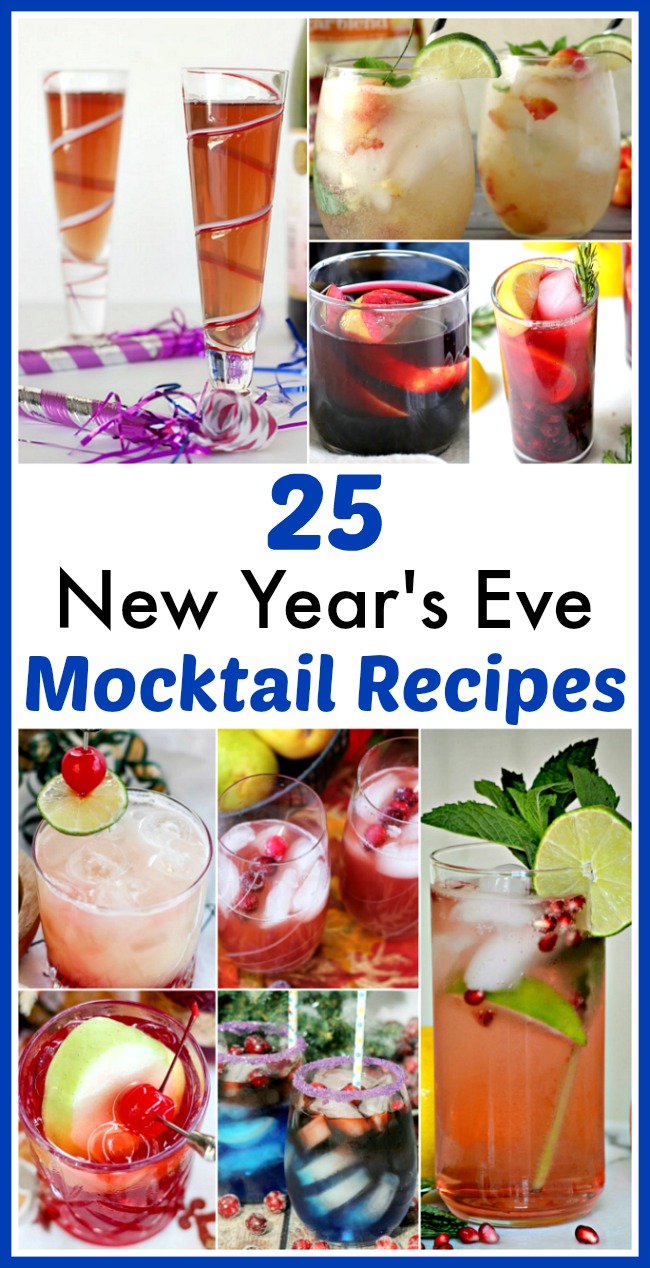 25 rețete delicioase de Anul Nou Mocktail