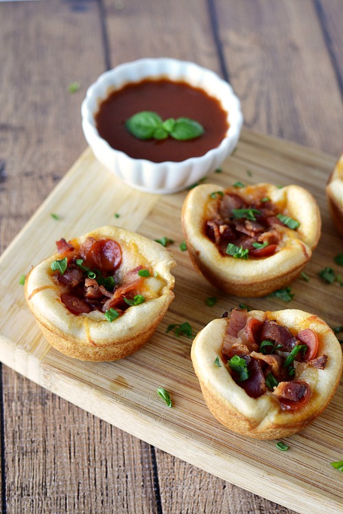 Mini Pizza Muffin Tin Appetizers