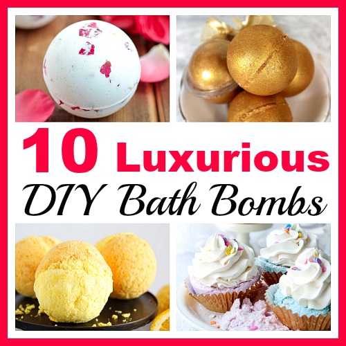 create bath bombs