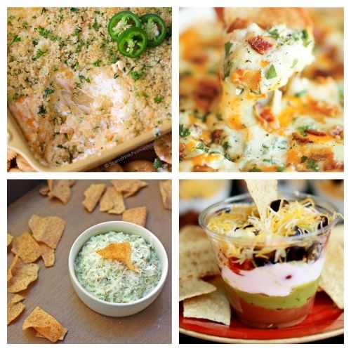 21 Crowd-Pleasing Dip Recipes - Ensure you have a great party by starting it off with one of these crowd-pleasing dip recipes! There are so many to choose from! #ACultivatedNest