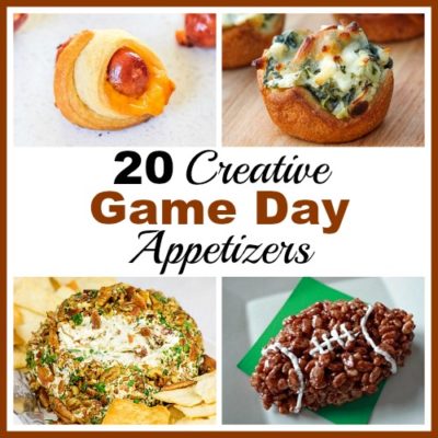 20 Creative and Easy To Make Game Day Appetizer Ideas