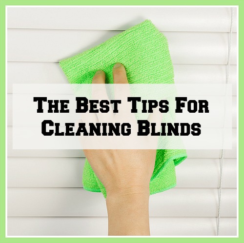 The Best Tips for Cleaning Blinds- Here are some handy tips on how to clean your window blinds so you can stay on top of this time consuming chore! These tips make cleaning them so quick and easy! | cleaning tips, homemaking tips, cleaning hacks, tips and tricks, how to clean blinds, home cleaning tips