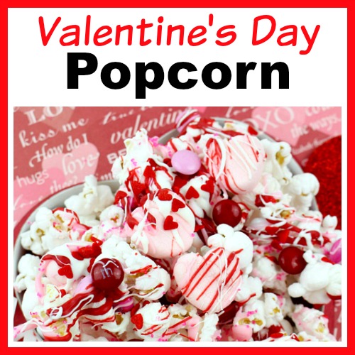 Kid-Friendly Valentine's Day Treat: Chocolate-Drizzled Popcorn - West of  the Loop