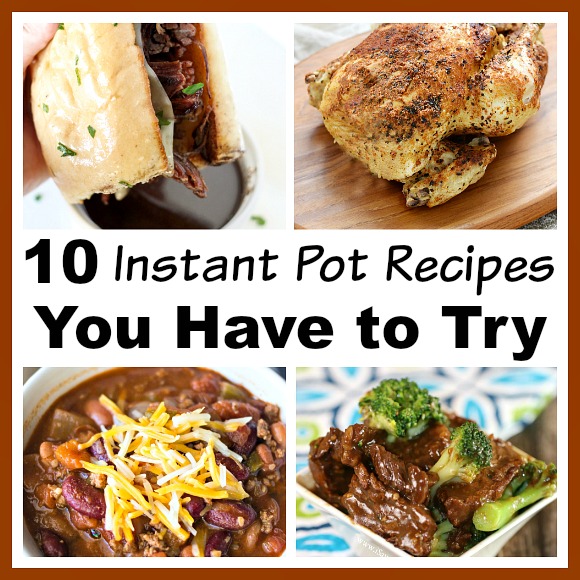 10 Beginner Instant Pot Recipes That ANYONE Can Make! 